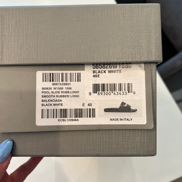 NWT Balenciaga Pool Slides - Picture 6 of 13